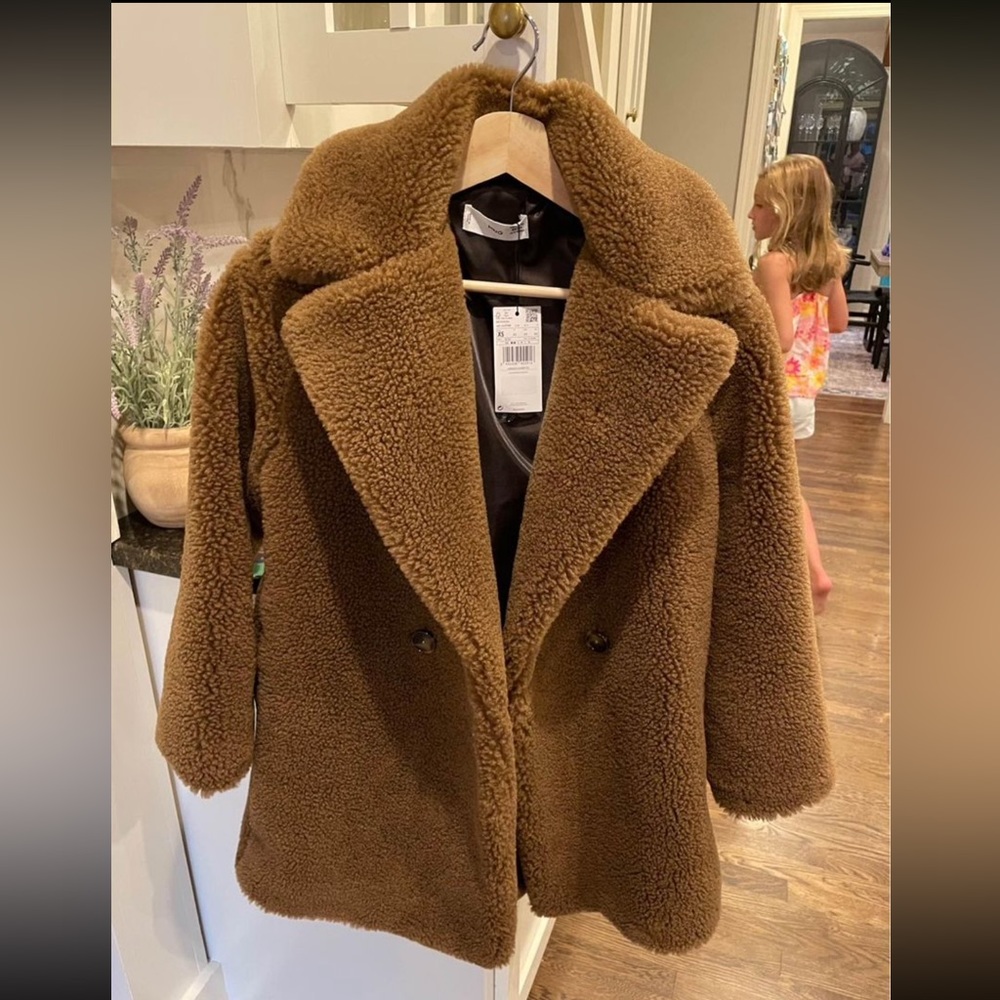 Mango Teddy Bear Coat